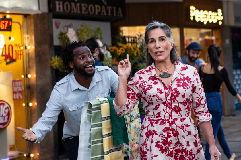 Macaque in the trees