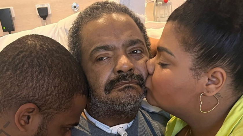 Macaque in the trees