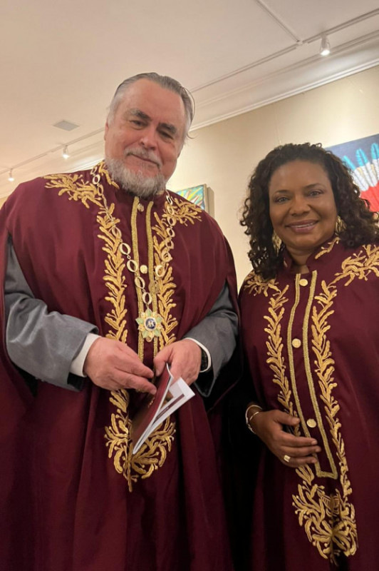 Macaque in the trees