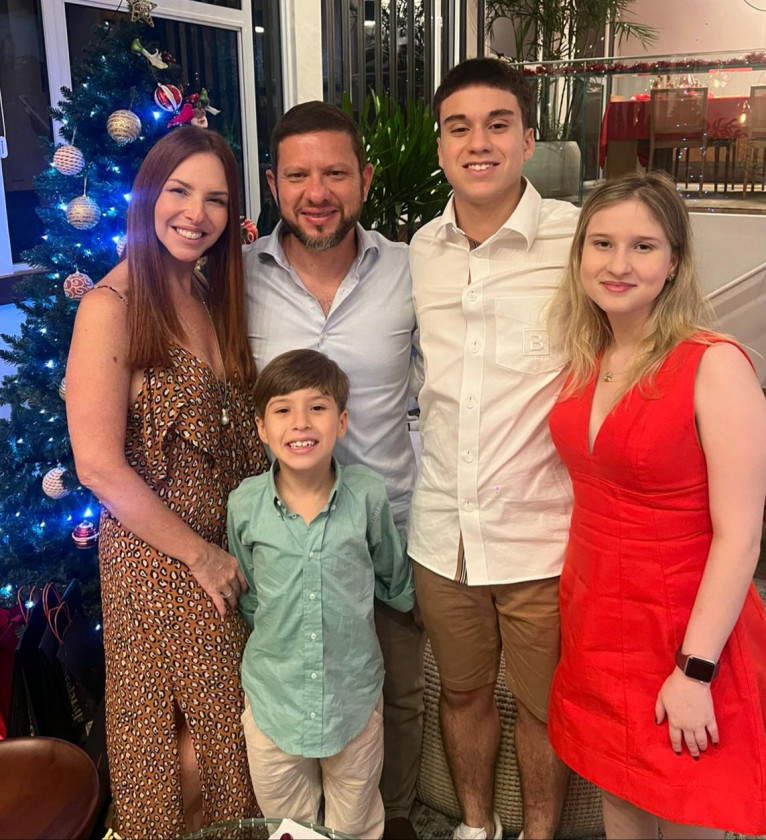 Macaque in the trees