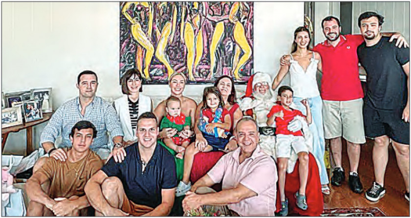 Macaque in the trees