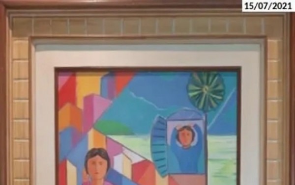 Macaque in the trees