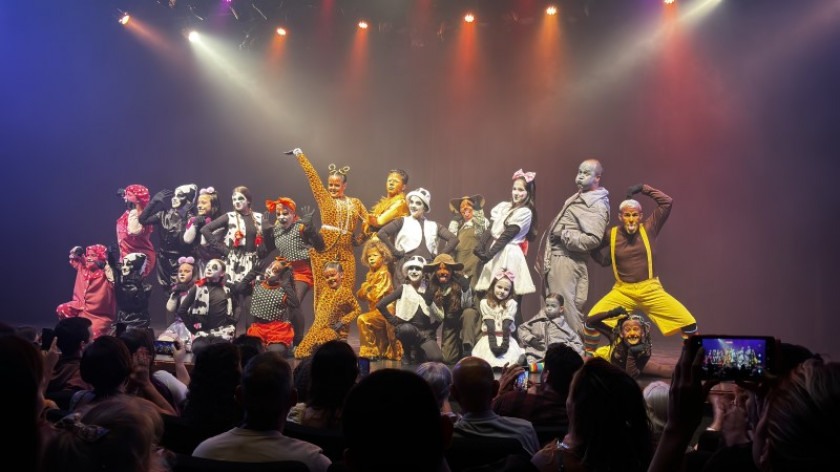 Macaque in the trees