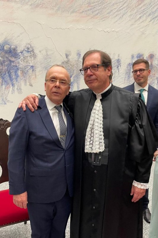 Macaque in the trees