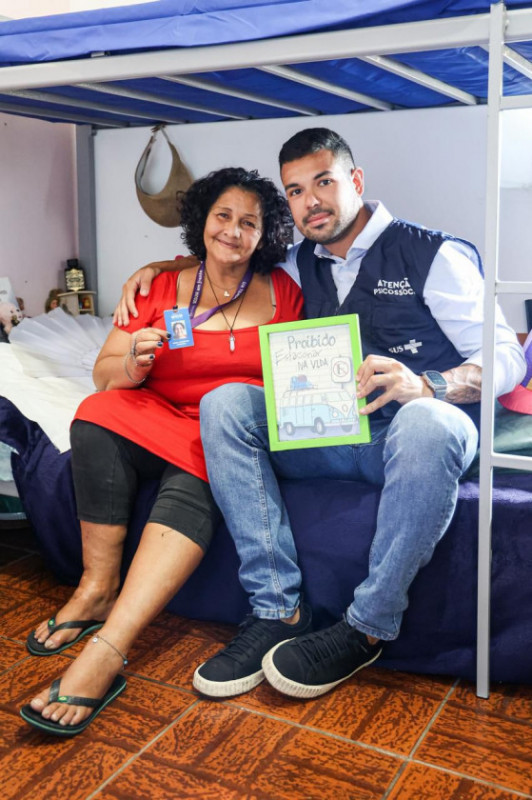 Macaque in the trees