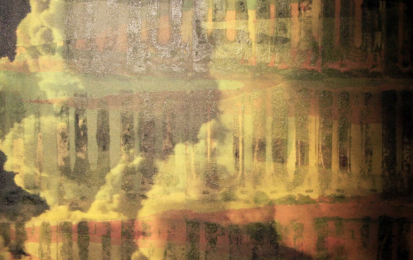 Macaque in the trees