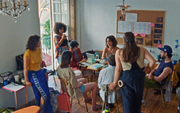 Macaque in the trees