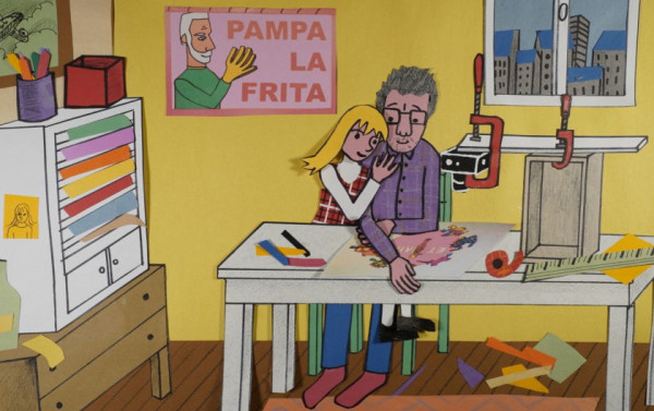 Macaque in the trees