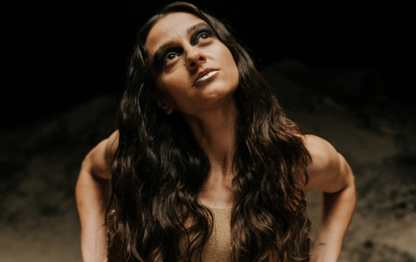 Macaque in the trees