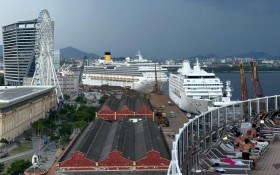 Temporada de cruzeiros ter&aacute; alta de 24% no Brasil
