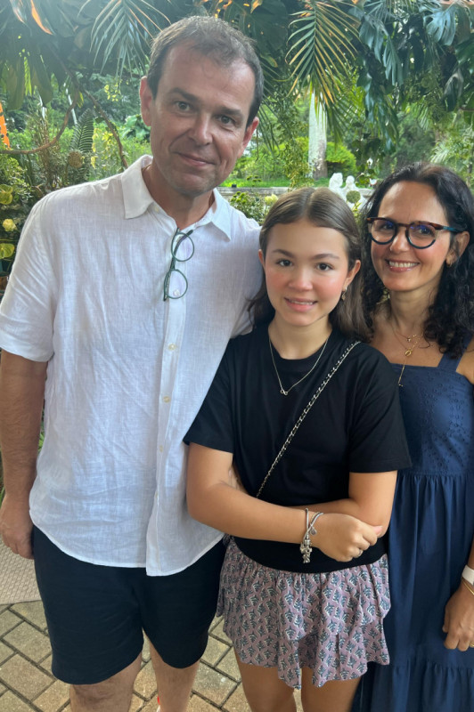 Macaque in the trees