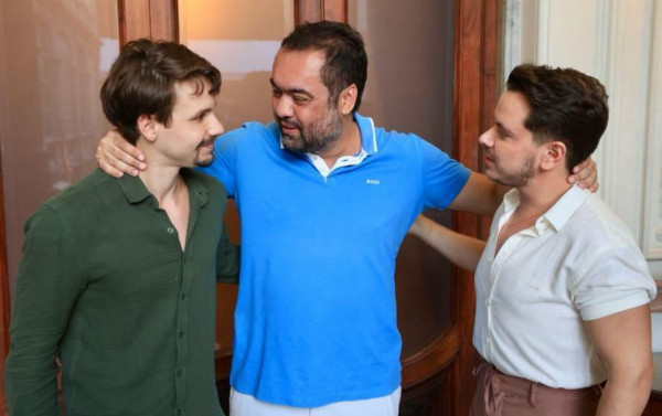 Macaque in the trees