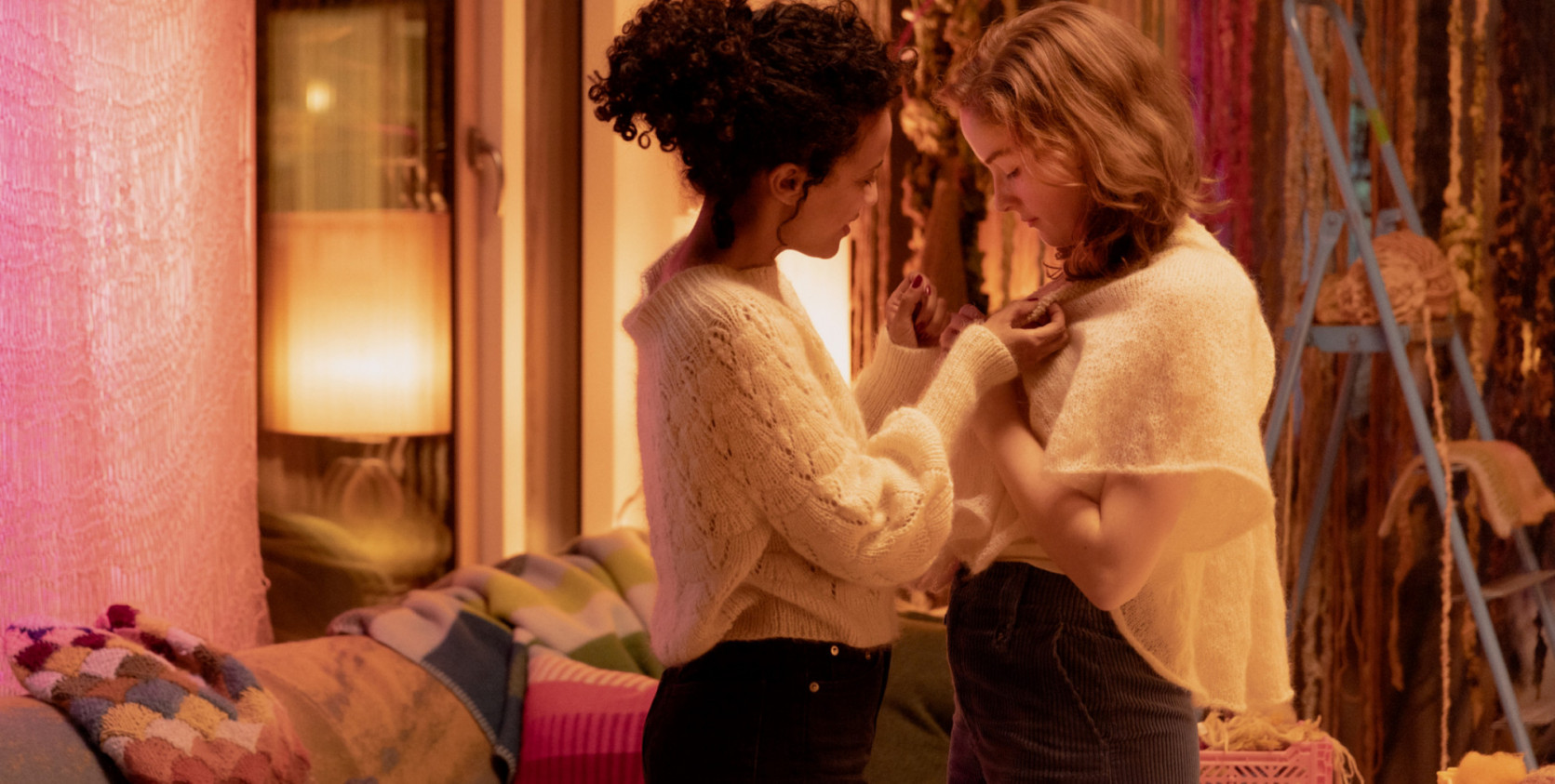 Macaque in the trees