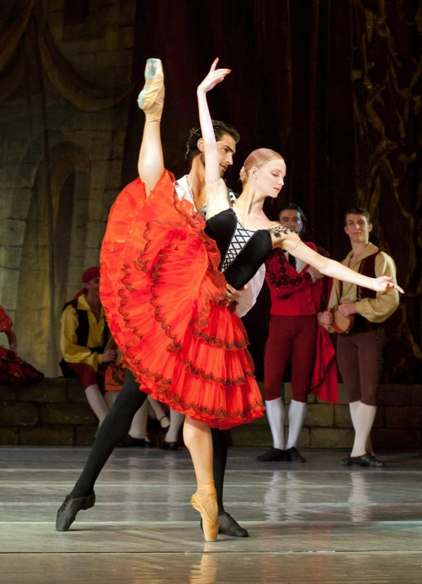 Macaque in the trees