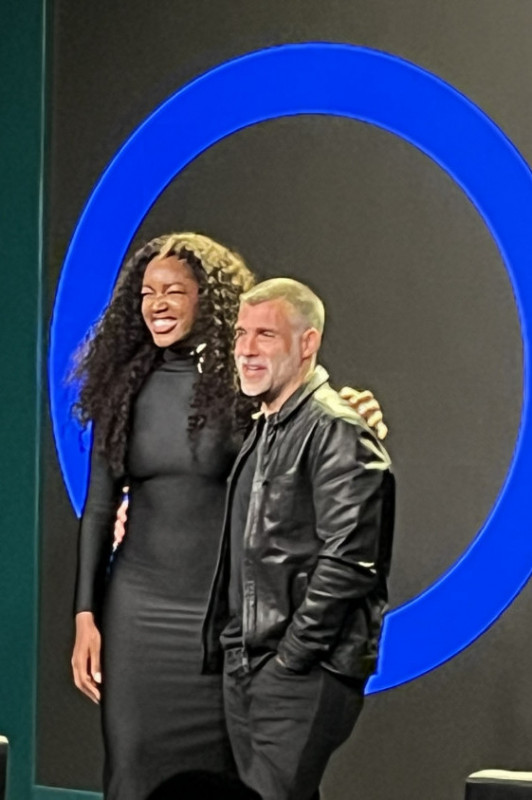 Macaque in the trees