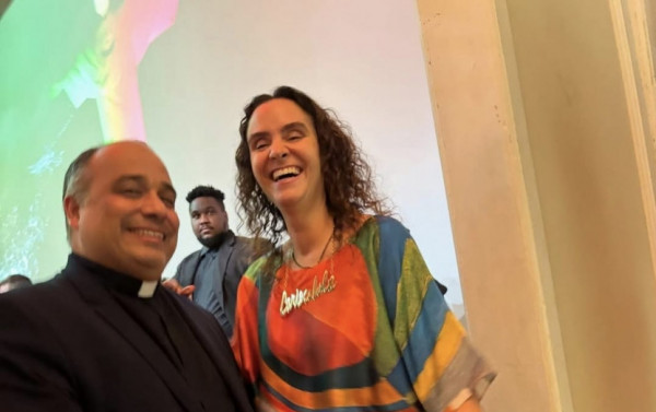 Macaque in the trees