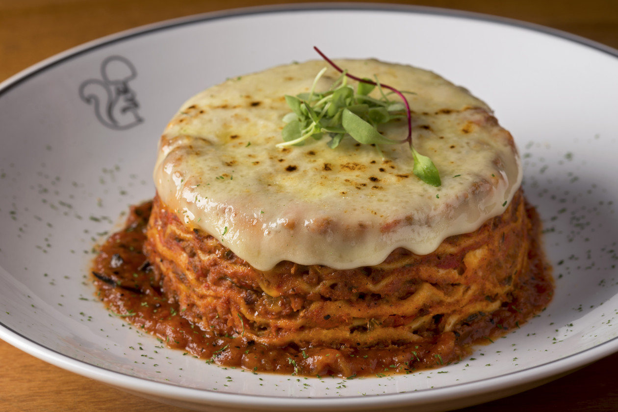 Macaque in the trees