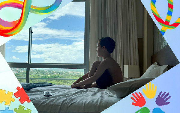 Macaque in the trees