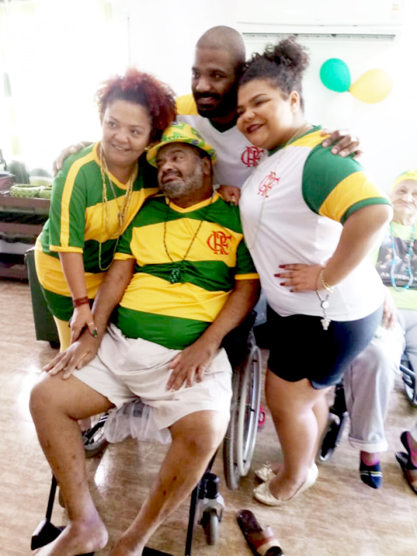 Macaque in the trees