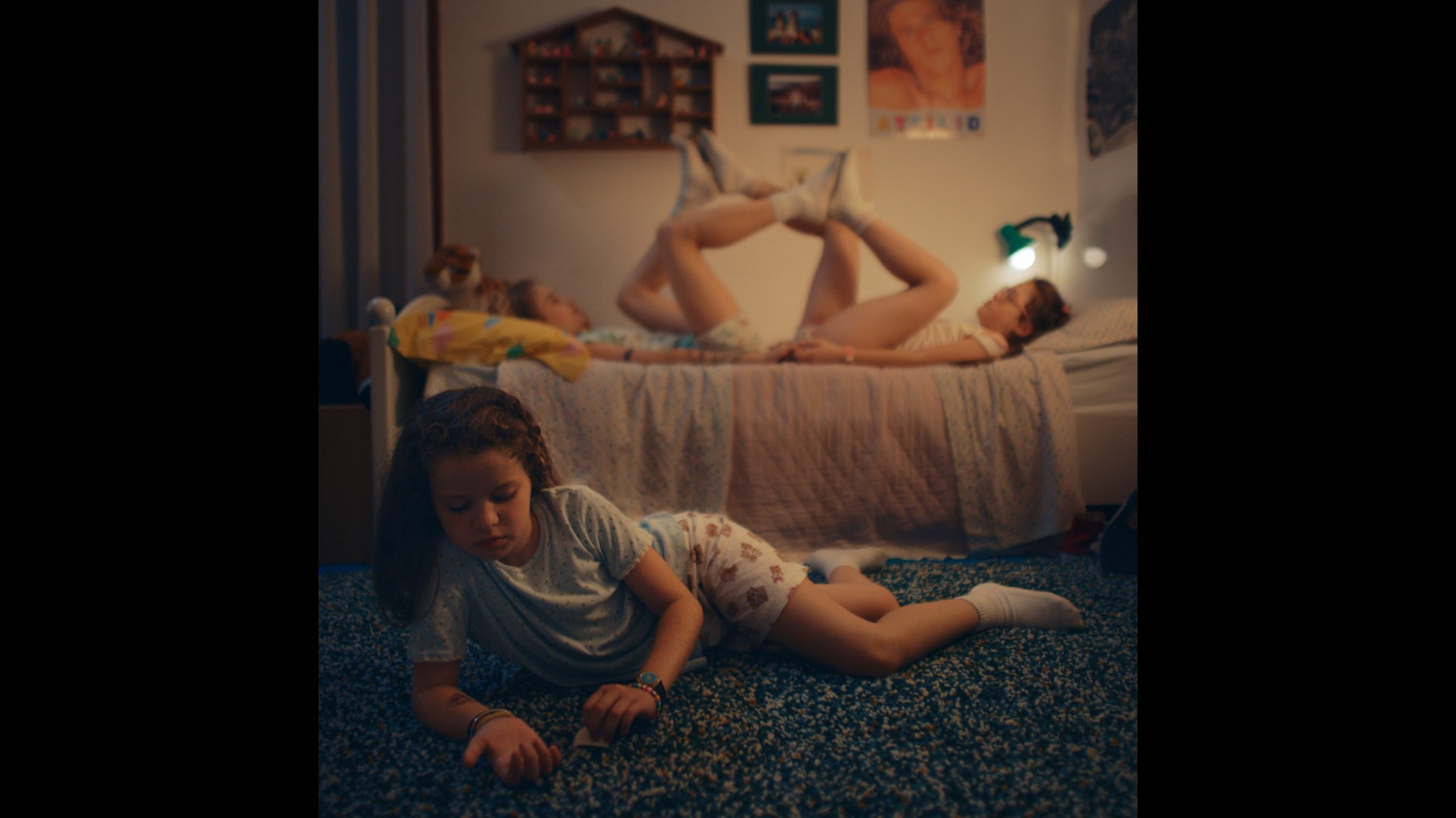 Macaque in the trees