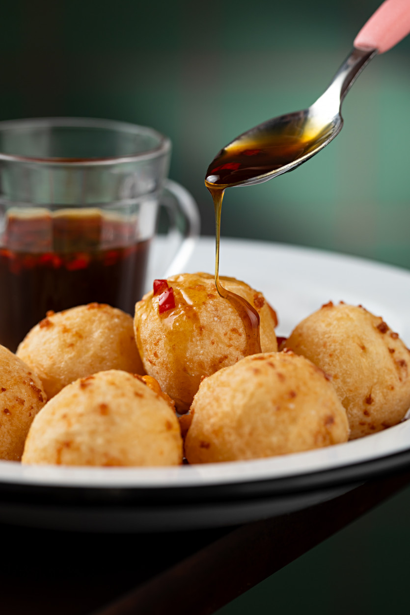 Macaque in the trees