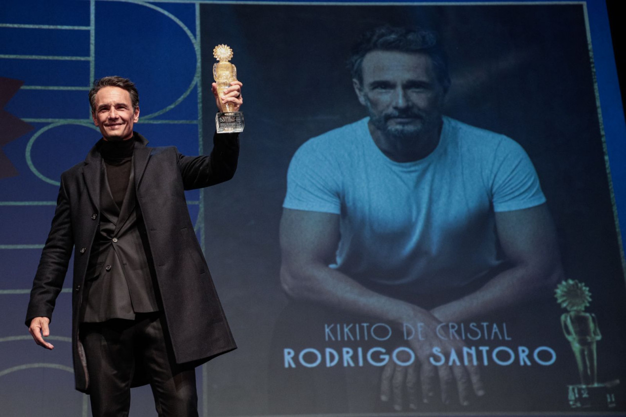 Macaque in the trees