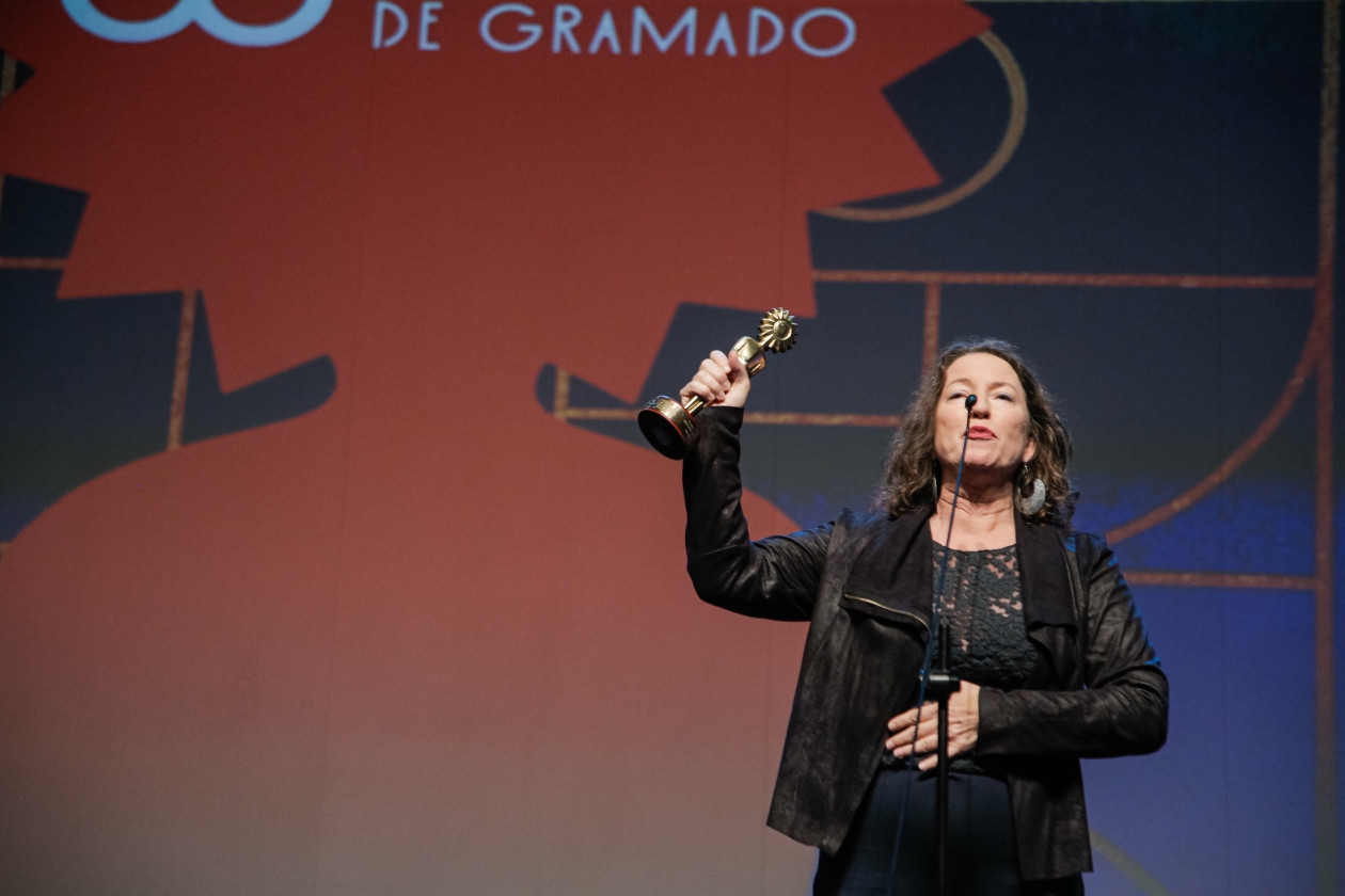 Macaque in the trees