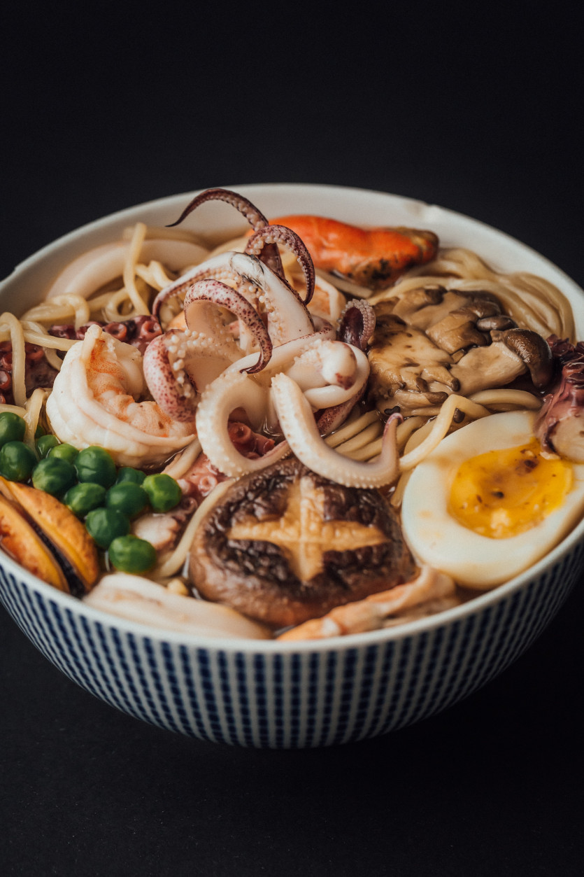 Macaque in the trees