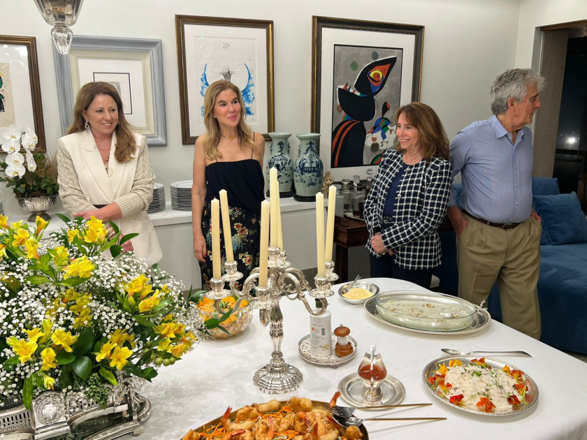 Macaque in the trees