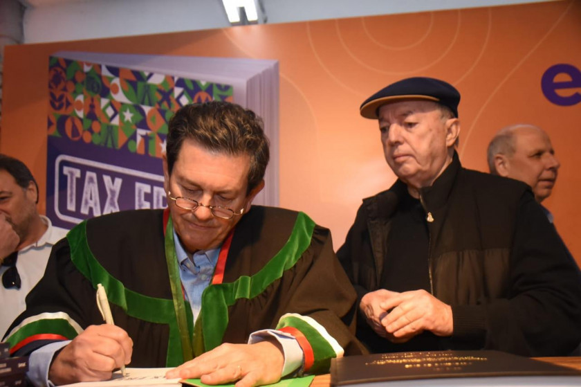 Macaque in the trees