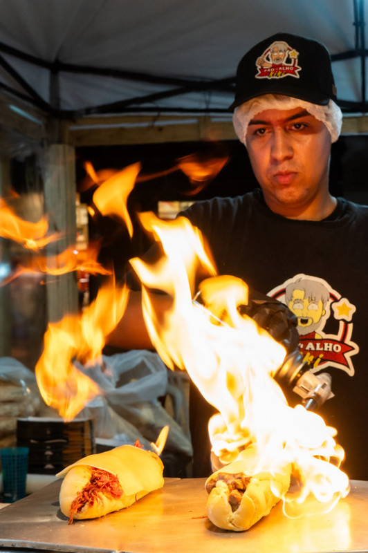 Macaque in the trees