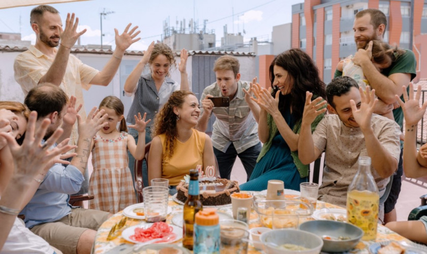 Macaque in the trees