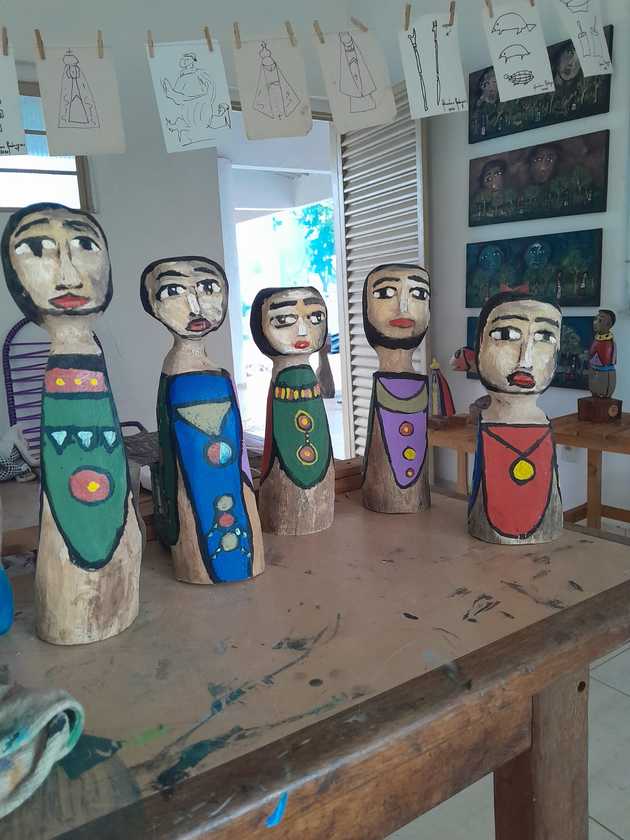 Macaque in the trees