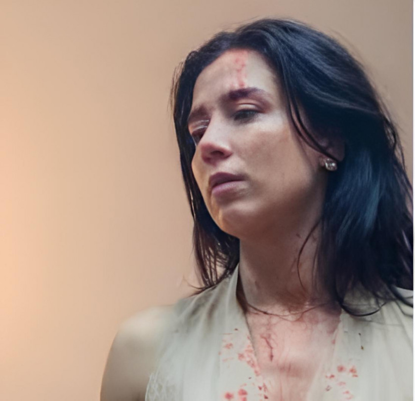 Macaque in the trees