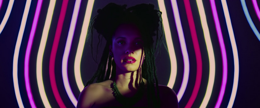 Macaque in the trees