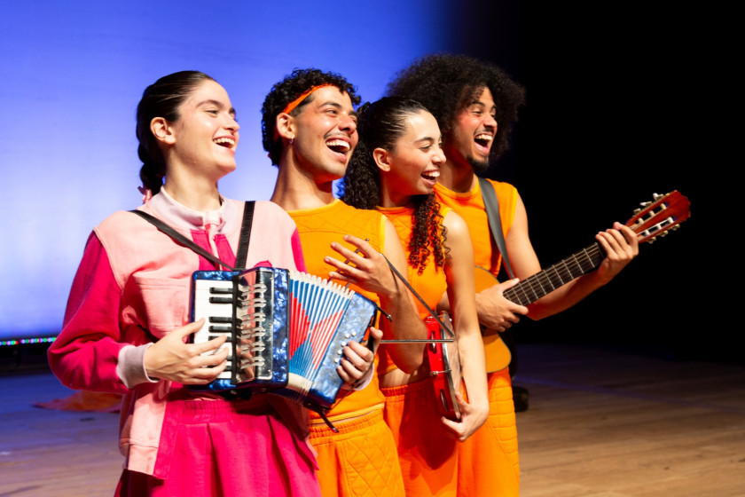 Macaque in the trees