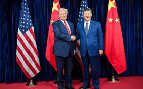 Trump recebe Xi em Washington com pompa