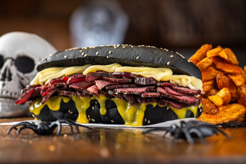 Macaque in the trees