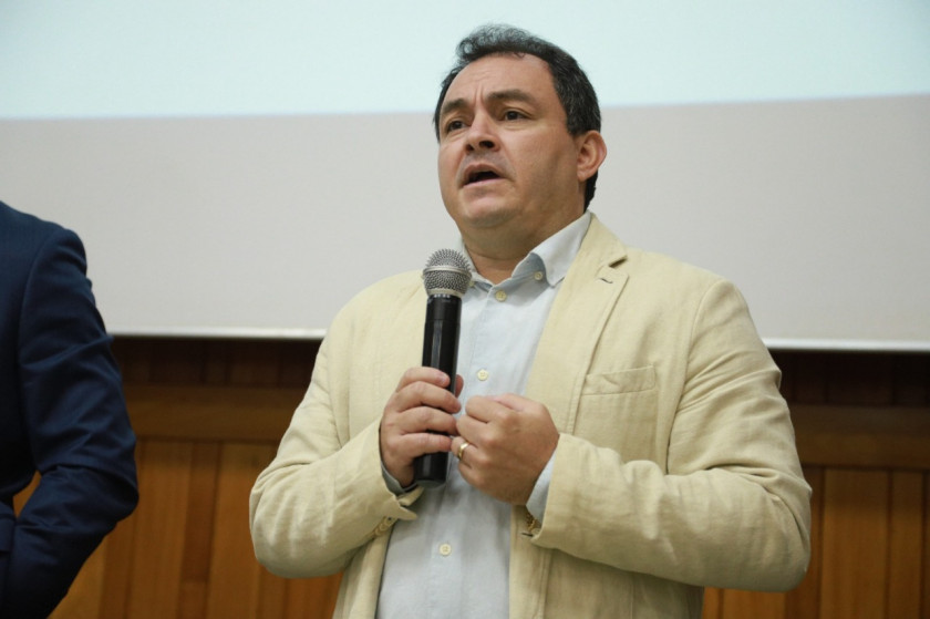 Macaque in the trees