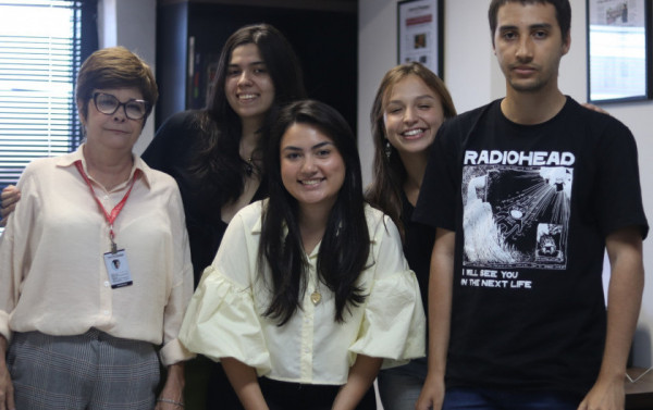 Macaque in the trees