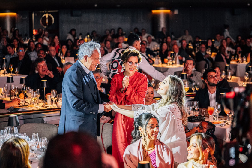 Macaque in the trees