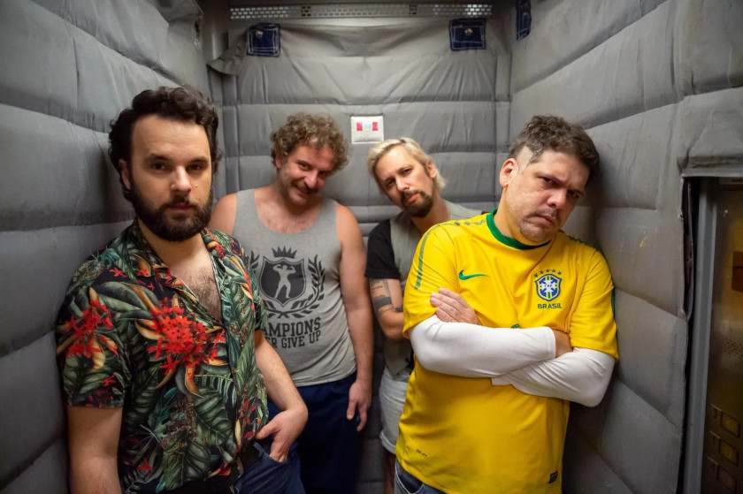 Macaque in the trees