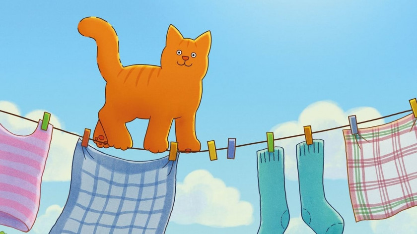 Macaque in the trees