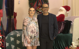Sonhos Flutuantes: Simmons lan&ccedil;a vitrine de Natal que transforma descanso em arte