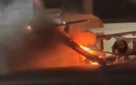 Incêndio força evacuação de avião em Guarulhos