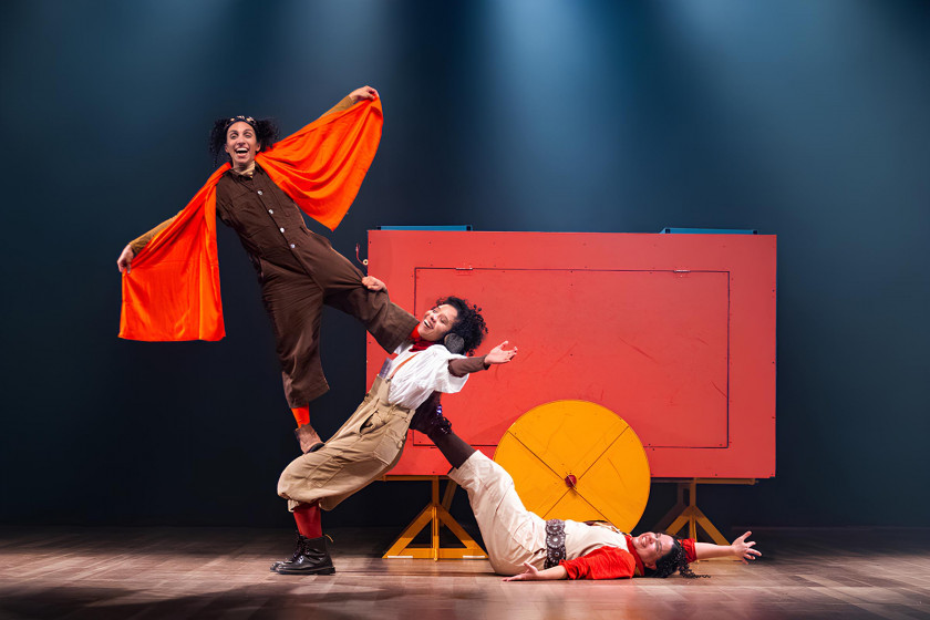 Macaque in the trees