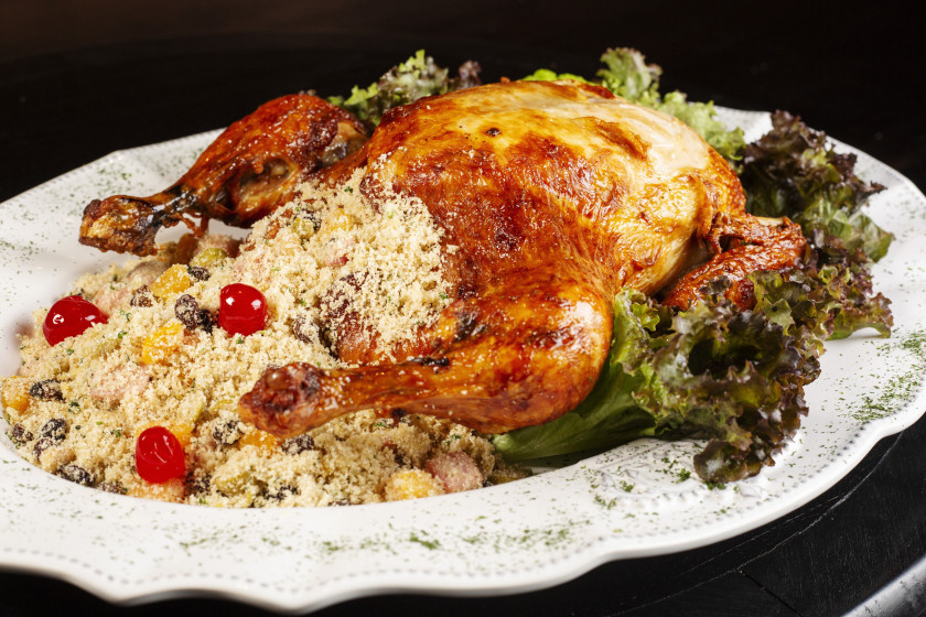 Macaque in the trees