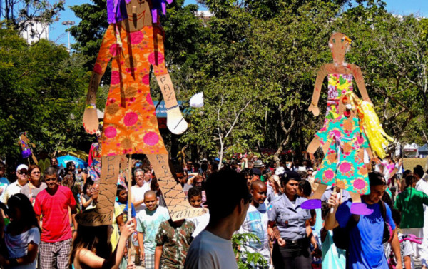 Macaque in the trees