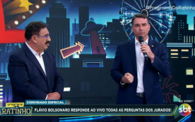 Ironia do destino: Ratinho turbina Fl&aacute;vio
Bolsonaro com entrevista que redime o SBT