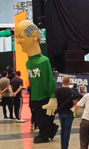 Macaque in the trees